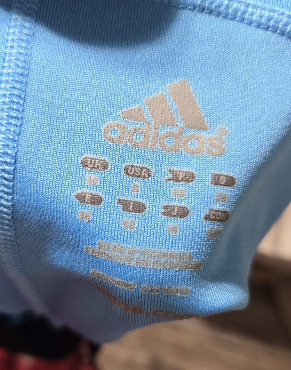 Adidas Black Mini Skort Sz Small Black/blue Built In Shorts - Picture 3 of 5